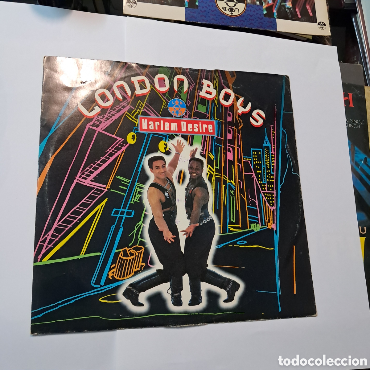 Discos de vinilo: London Boys, Harlem desire, LP
