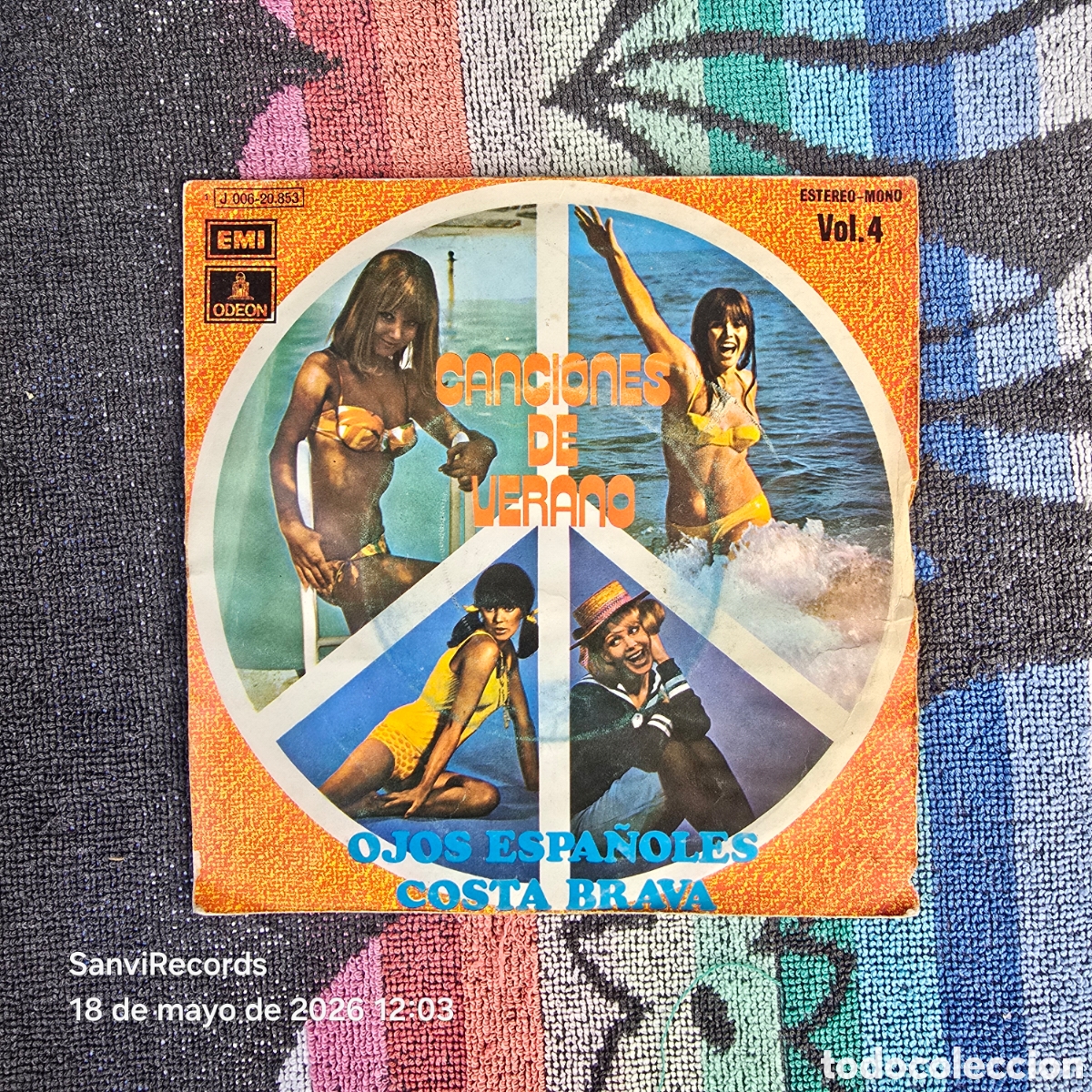 Discos de vinilo: [SINGLE] CANCIONES DEL VERANO VOL. 4: LA RONDALLA DE SALTILLO - F&Eacute;LIX DE YPACARA&Iacute; Y SUS PARAGUAYOS