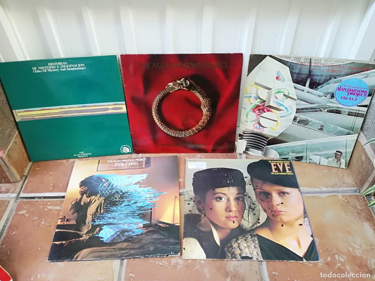 Discos de vinilo: LOTE DE 5 LPs ORIGINALES DE THE ALAN PARSONS PROJECT