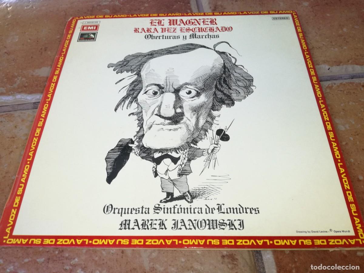 Discos de vinilo: EL WAGNER RARA VEZ ESCUCHADO-EDICI&Oacute;N ESPA&Ntilde;OLA