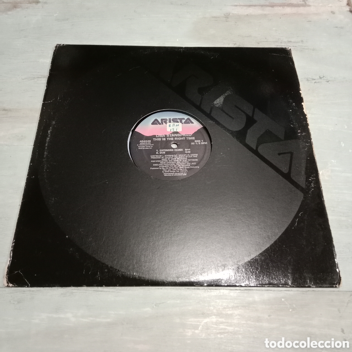 Discos de vinilo: LISA STANSFIELD - THIS IS THE RIGHT TIME - MAXI-SINGLE 12&rdquo;