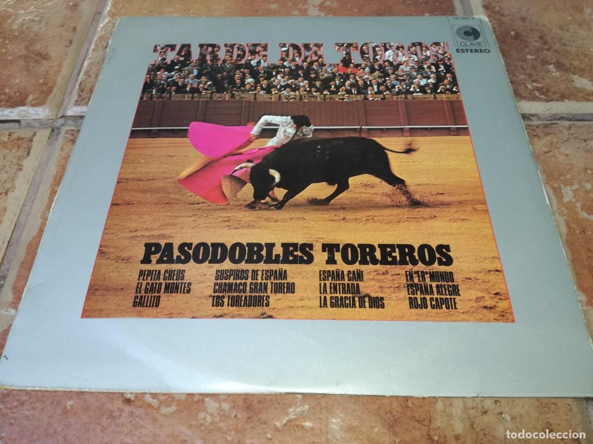 Discos de vinilo: TARDE DE TORO-PASODOBLES TOREROS-ORIGINAL 1975