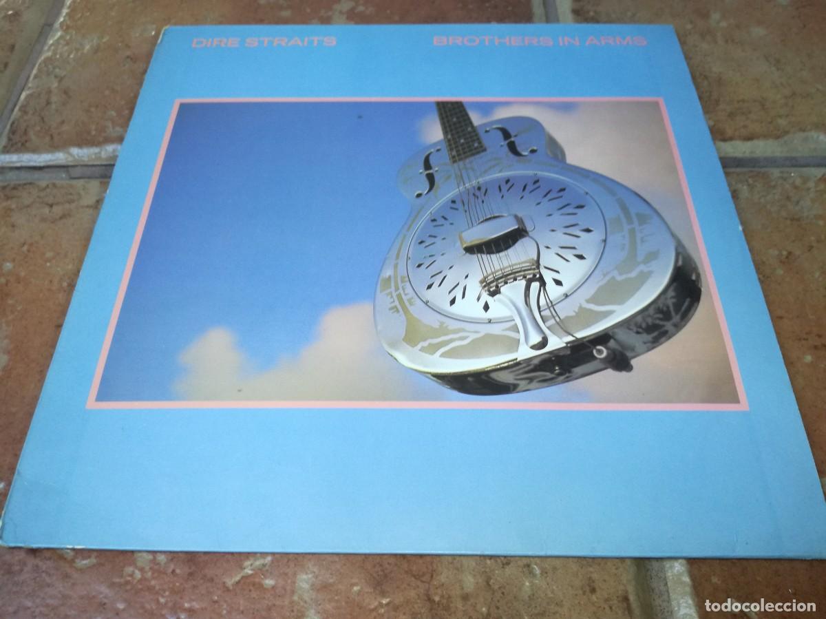Discos de vinilo: DIRE STRAITS-BROTHERS IN ARMS-CONTIENE ENCARTE-ORIGINAL ESPA&Ntilde;OL 1985