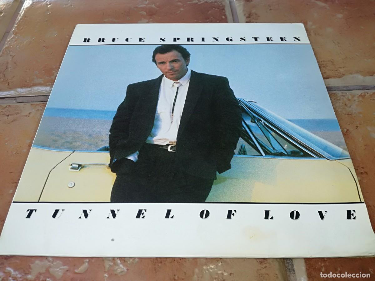 Discos de vinilo: BRUCE SPRINGSTEEN-TUNNEL OF LOVE-CONTIENE ENCARTE-EDICION ESPA&Ntilde;OLA