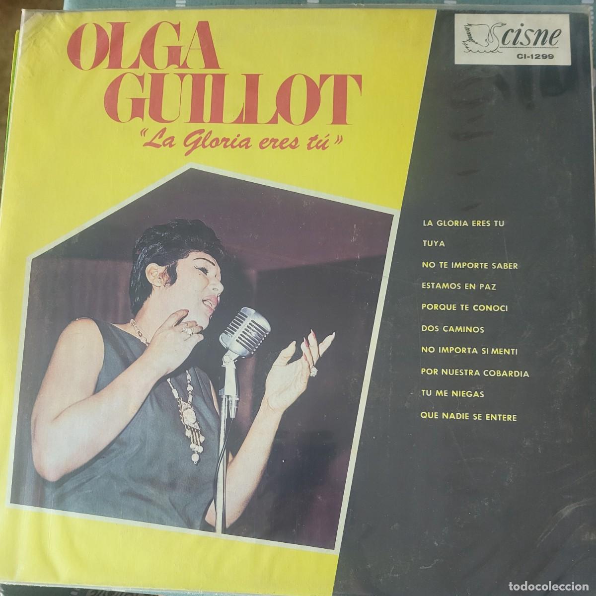 Discos de vinilo: Olga Guillot Lp sello Cisne editado M&eacute;xico...