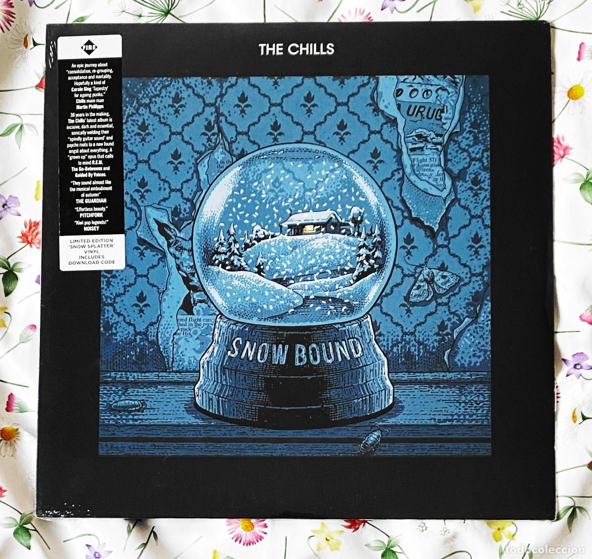 Discos de vinilo: THE CHILLS - SNOW BOUND 12'' LP PRECINTADO VINILO COLOR SALPICADURAS NIEVE - INDIE ROCK