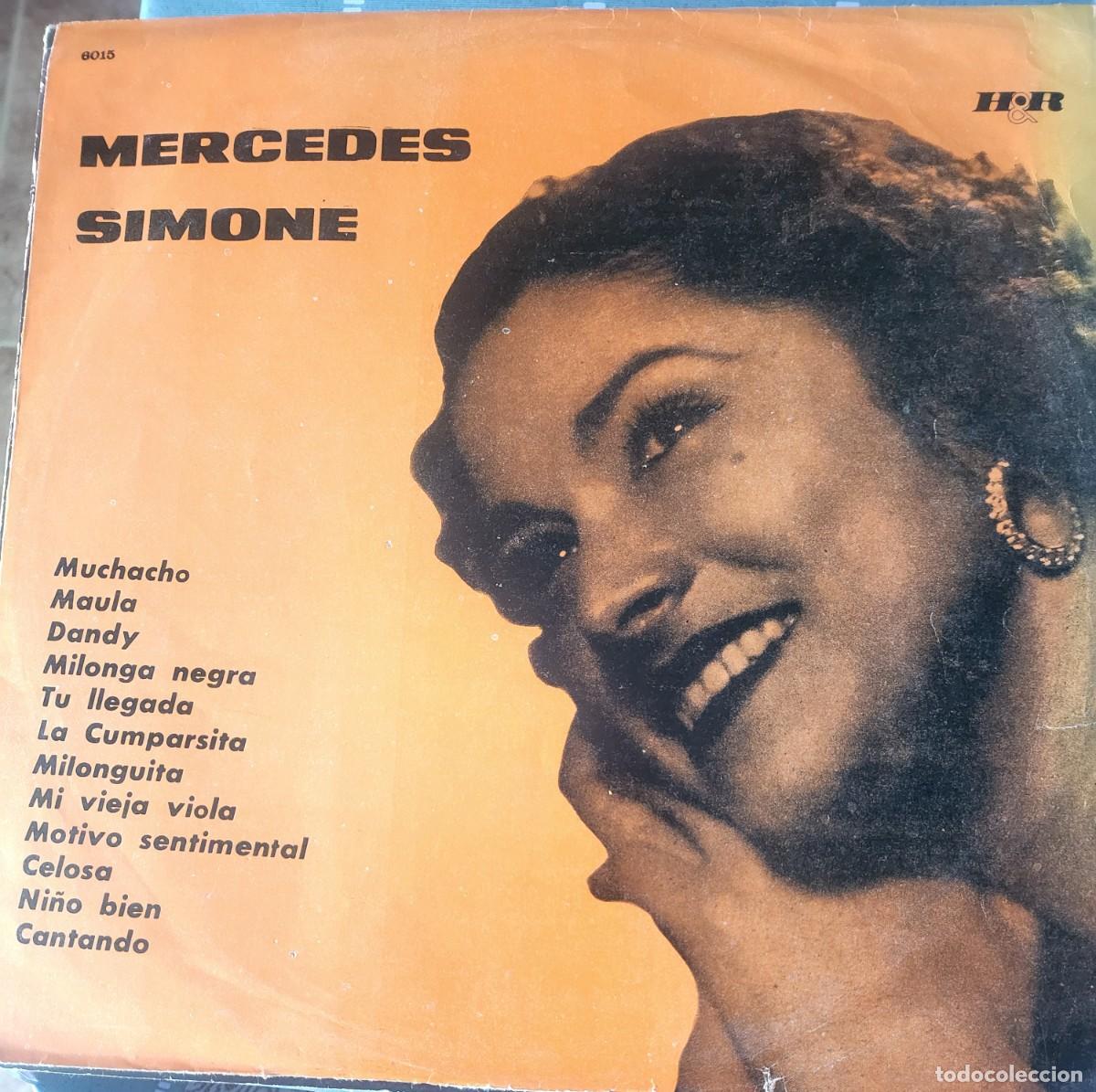 Discos de vinilo: Mercedes Simone Lp sello H & R editado en Argentina...