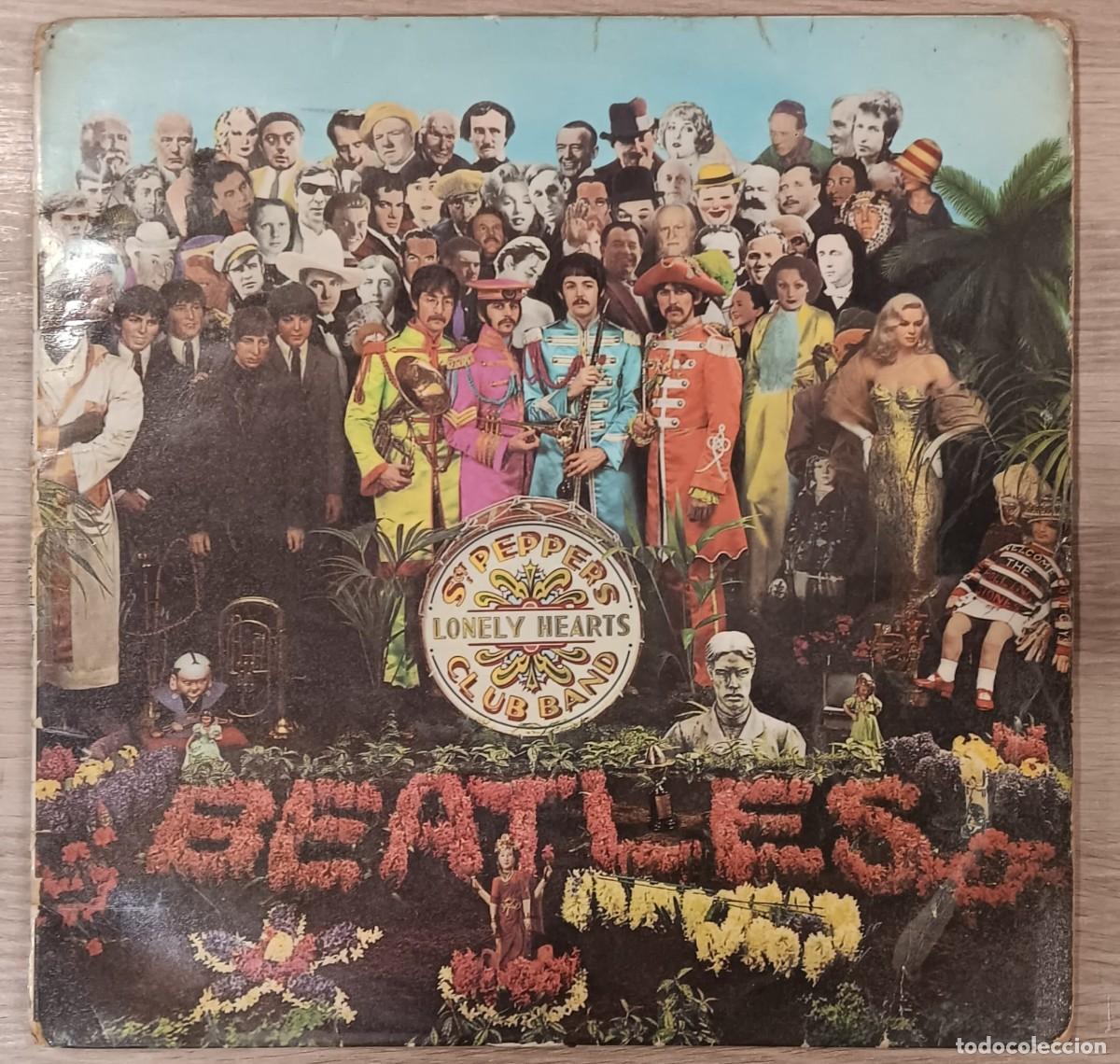 Discos de vinilo: DISCO DE VINILO LP THE BEATLES SGT PEPPERS LONELY HEARTS CLUB PARLAPHONE EMI 1967