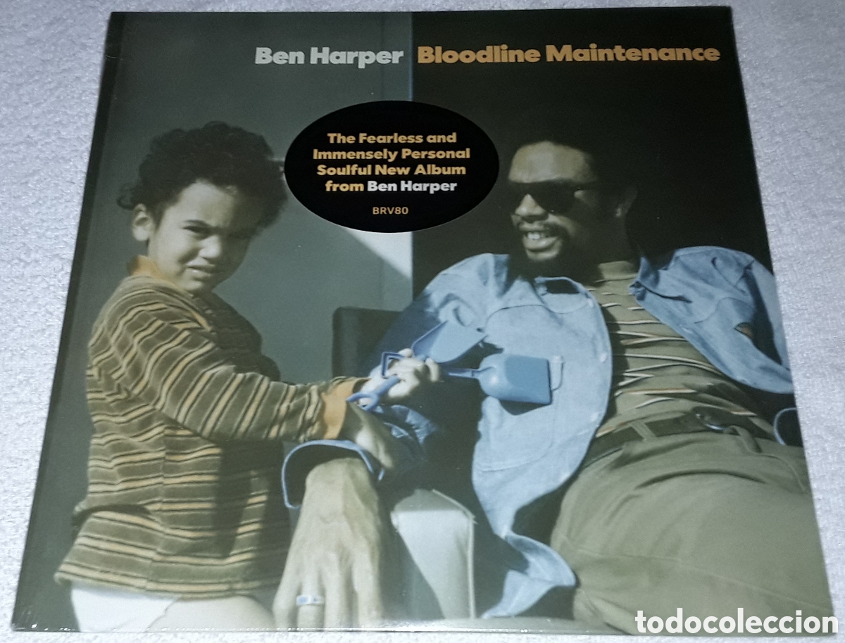 Discos de vinilo: LP - BEN HARPER - BLOODLINE MAINTENANCE - MADE IN USA - NUEVO Y PRECINTADO