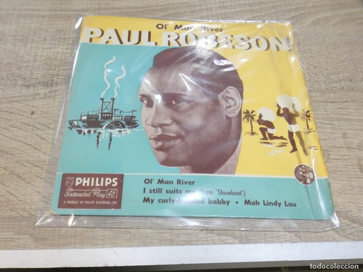 Disques de vinyle: ARKANSAS1980 LOTT708 VINILO 7 PULGADAS PROCEDE UK A&Ntilde;OS 60 ESTADO CORRECTO - PAUL ROBESON