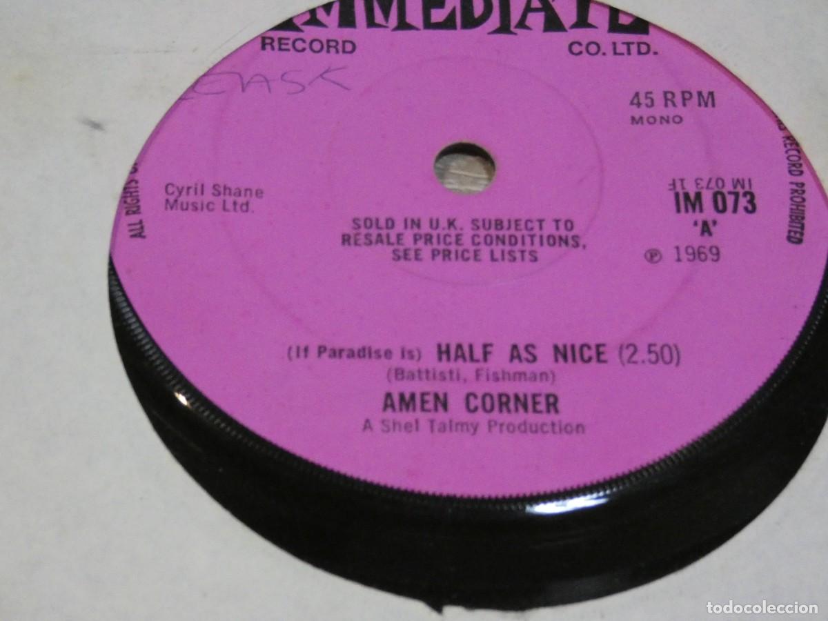 Disques de vinyle: ARKANSAS1980 LOTT708 VINILO 7 PULGADAS PROCEDE UK A&Ntilde;OS 60 ESTADO CORRECTO - AMEN CORNER