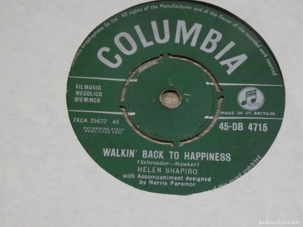 Disques de vinyle: ARKANSAS1980 LOTT708 VINILO 7 PULGADAS PROCEDE UK A&Ntilde;OS 60 ESTADO CORRECTO - HELEN SHAPIRO