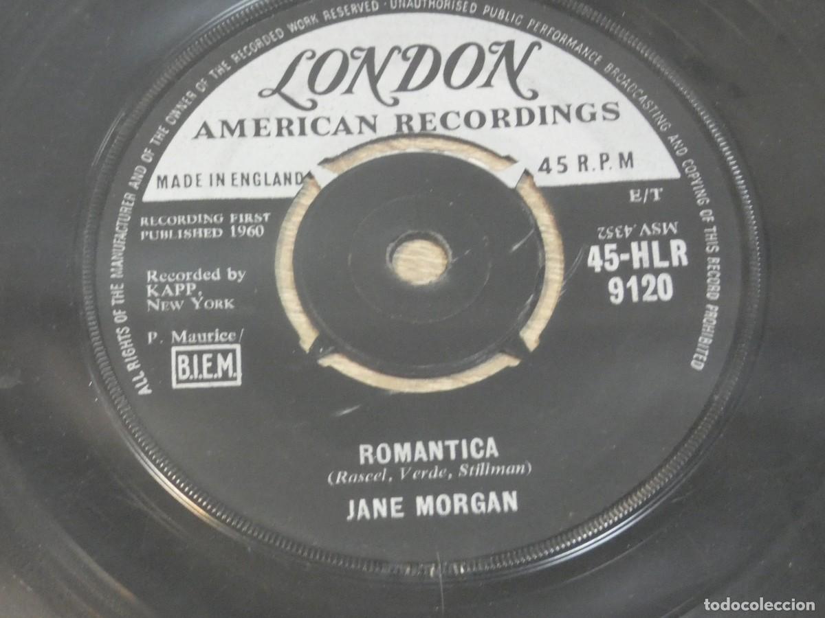 Disques de vinyle: ARKANSAS1980 LOTT708 VINILO 7 PULGADAS PROCEDE UK A&Ntilde;OS 60 ESTADO CORRECTO - JANE MORGAN