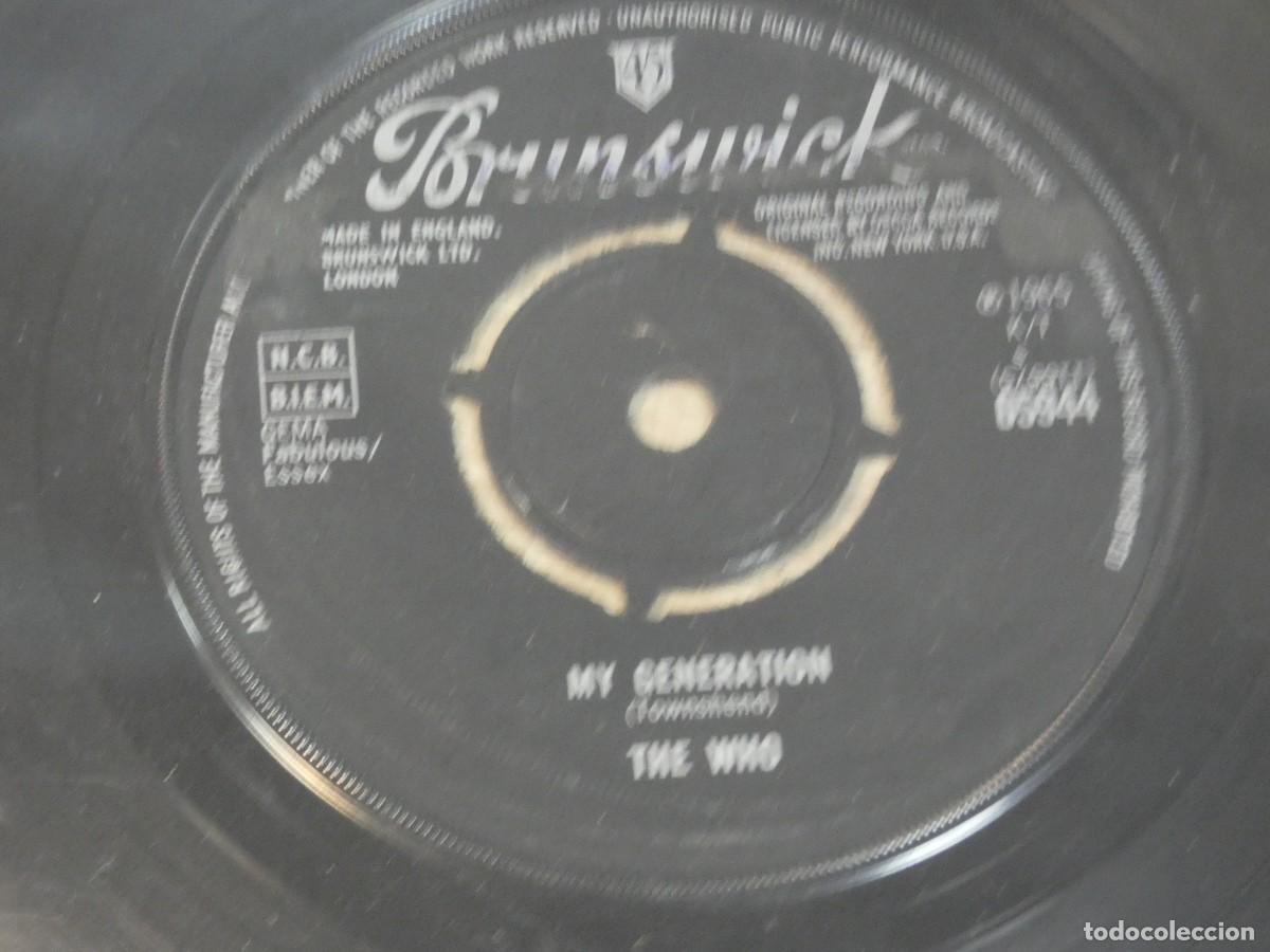 Disques de vinyle: ARKANSAS1980 LOTT708 VINILO 7 PULGADAS PROCEDE UK A&Ntilde;OS 60 ESTADO CORRECTO - THE WHO