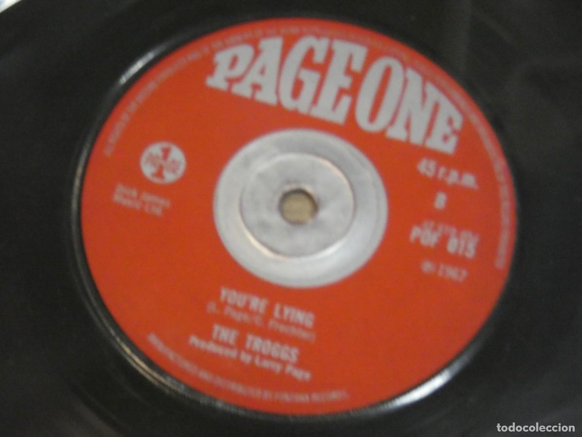 Disques de vinyle: ARKANSAS1980 LOTT708 VINILO 7 PULGADAS PROCEDE UK A&Ntilde;OS 60 ESTADO CORRECTO - THE TROGGS