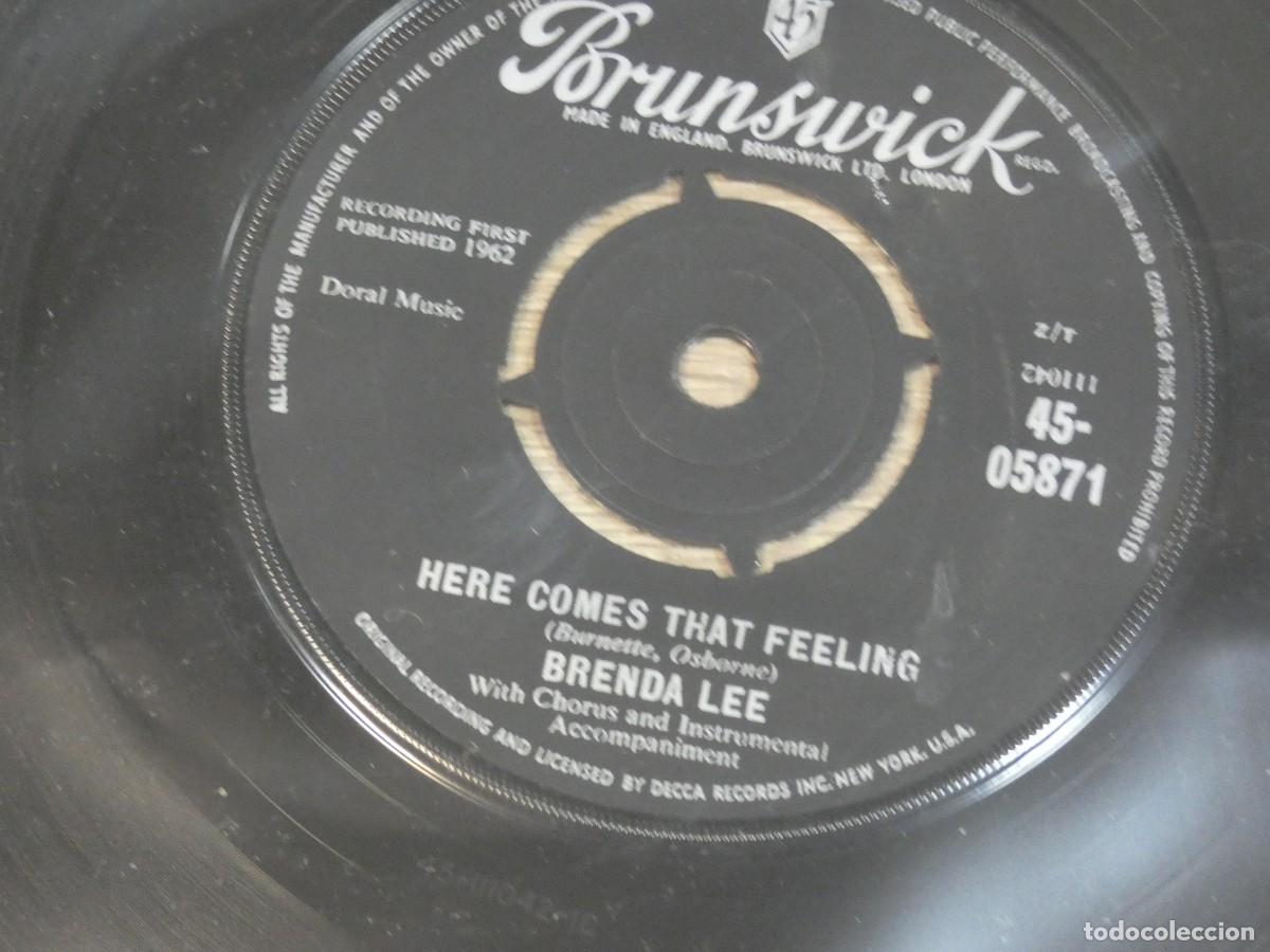 Disques de vinyle: ARKANSAS1980 LOTT708 VINILO 7 PULGADAS PROCEDE UK A&Ntilde;OS 60 ESTADO CORRECTO - THE BRENDA LEE
