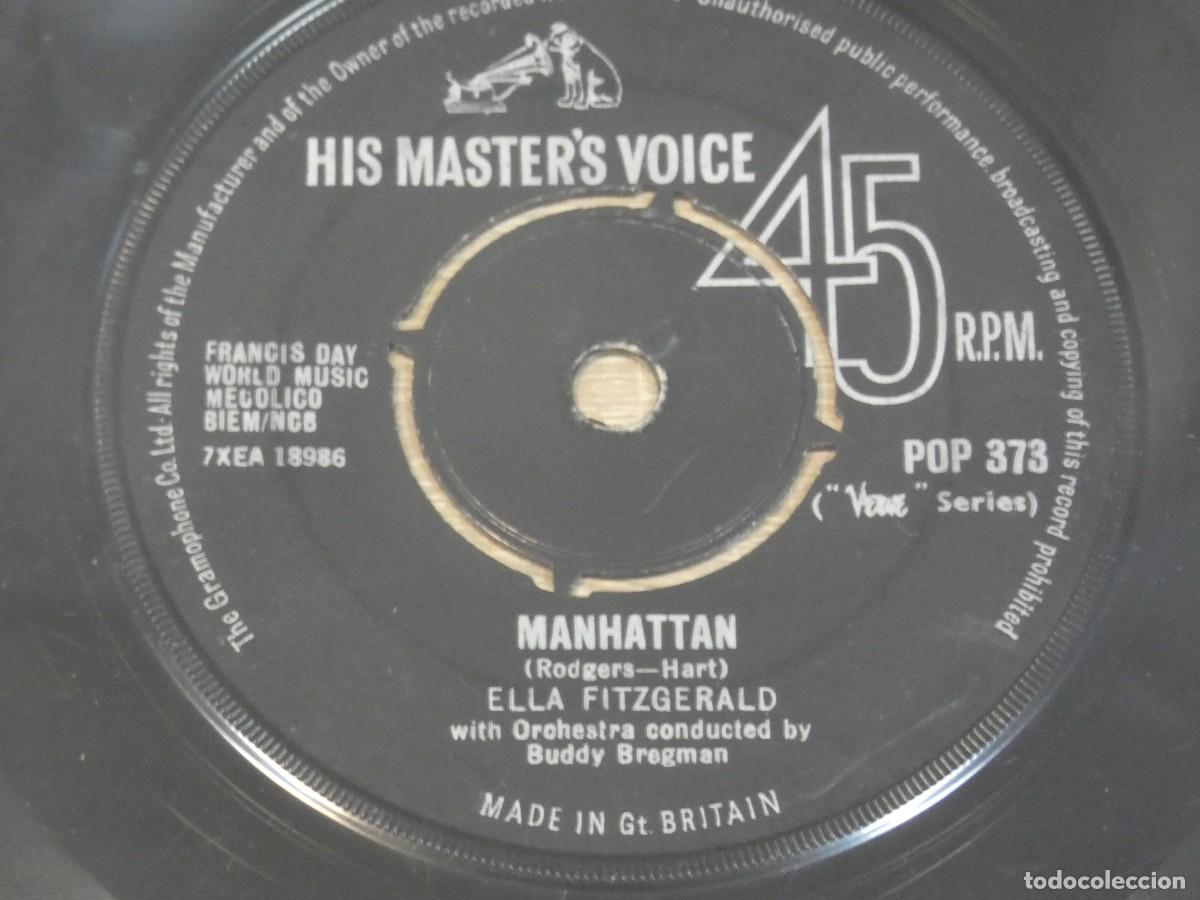 Disques de vinyle: ARKANSAS1980 LOTT708 VINILO 7 PULGADAS PROCEDE UK A&Ntilde;OS 60 ESTADO CORRECTO - ELLA FITZGERALD