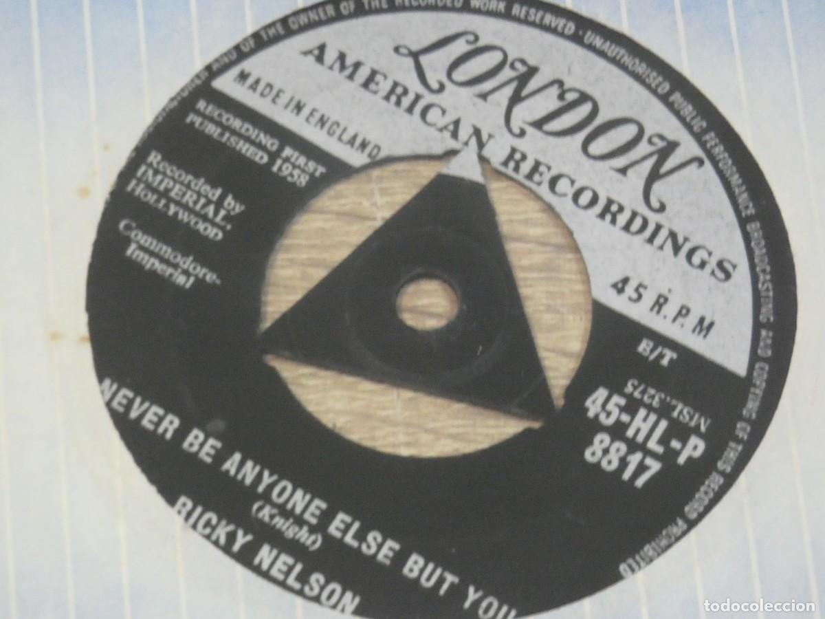 Disques de vinyle: ARKANSAS1980 LOTT708 VINILO 7 PULGADAS PROCEDE UK A&Ntilde;OS 60 ESTADO CORRECTO - BICKY NELSON