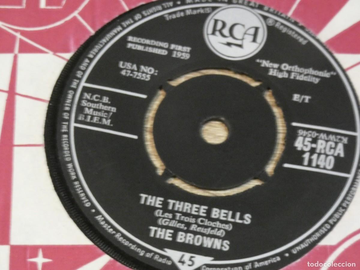 Disques de vinyle: ARKANSAS1980 LOTT708 VINILO 7 PULGADAS PROCEDE UK A&Ntilde;OS 60 ESTADO CORRECTO - THE BROWNS