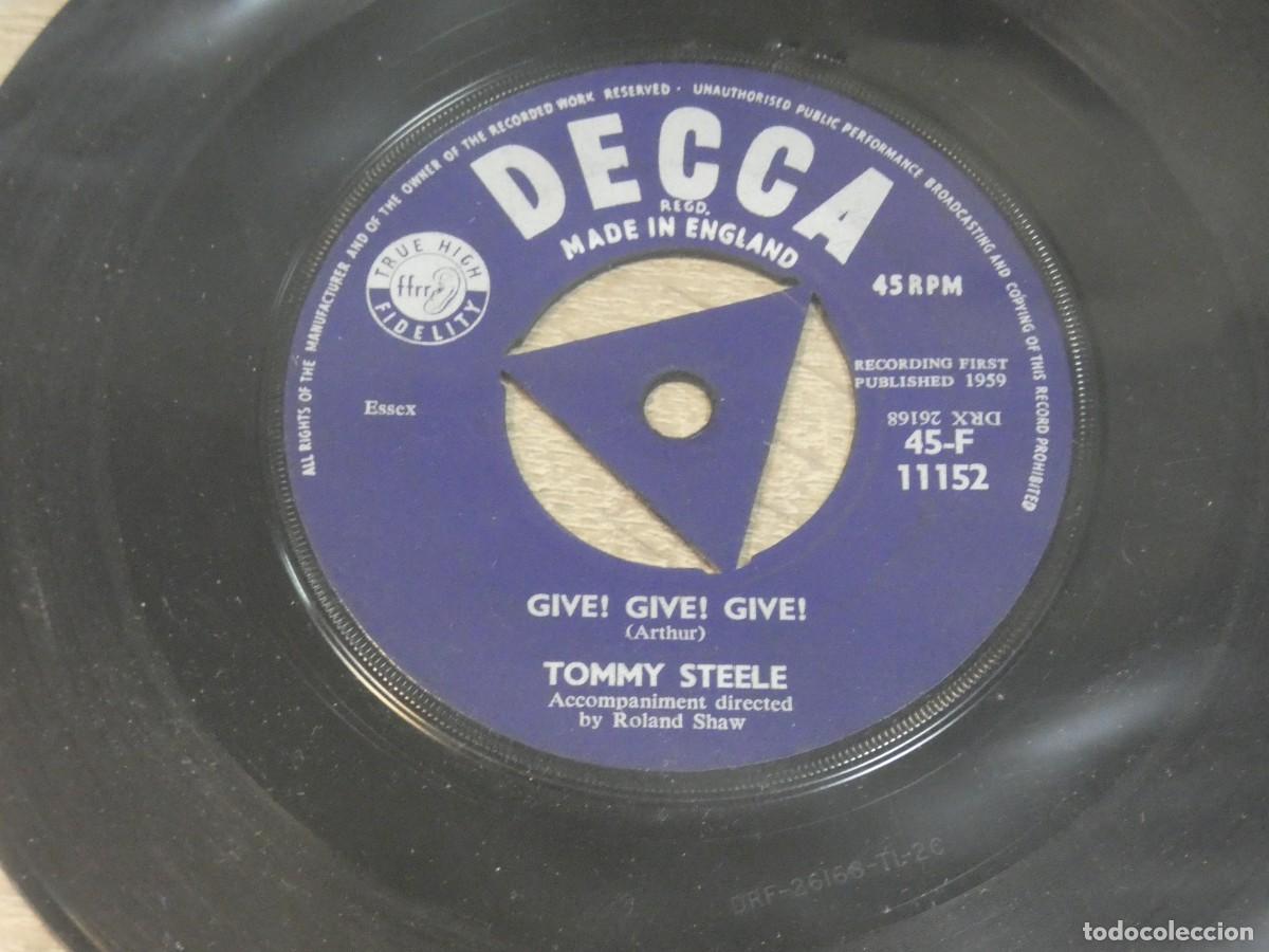 Discos de vinilo: ARKANSAS1980 LOTT708 VINILO 7 PULGADAS PROCEDE UK A&Ntilde;OS 60 ESTADO CORRECTO - TOMMY STEELE
