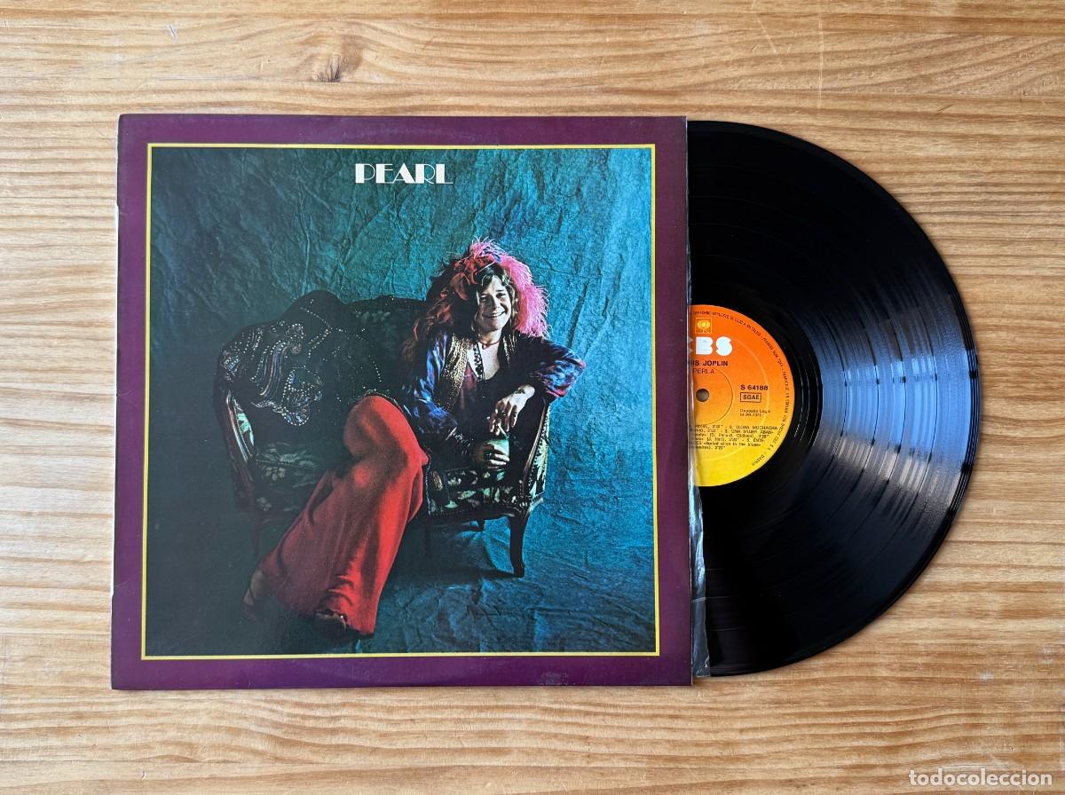 Disques de vinyle: Janis Joplin &lrm;&ndash; Pearl. Spain 1971