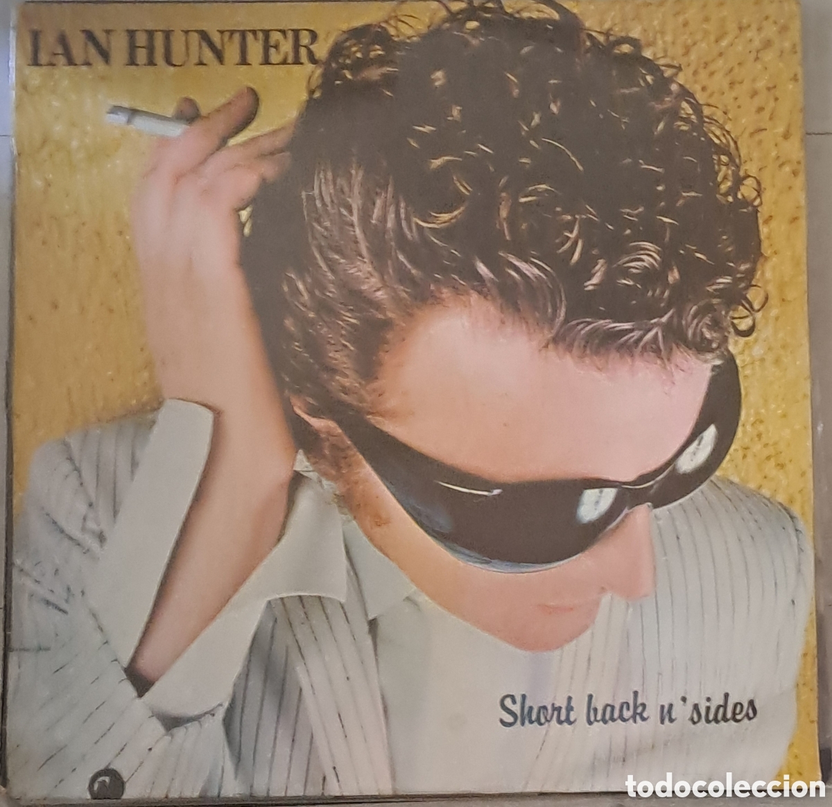 Discos de vinilo: Ian Hunter Short Back 'N' Sides - Promo- Chrysalis 1981 (F-203.639) Espa&ntilde;a LP, &Aacute;lbum : Rock Z.2