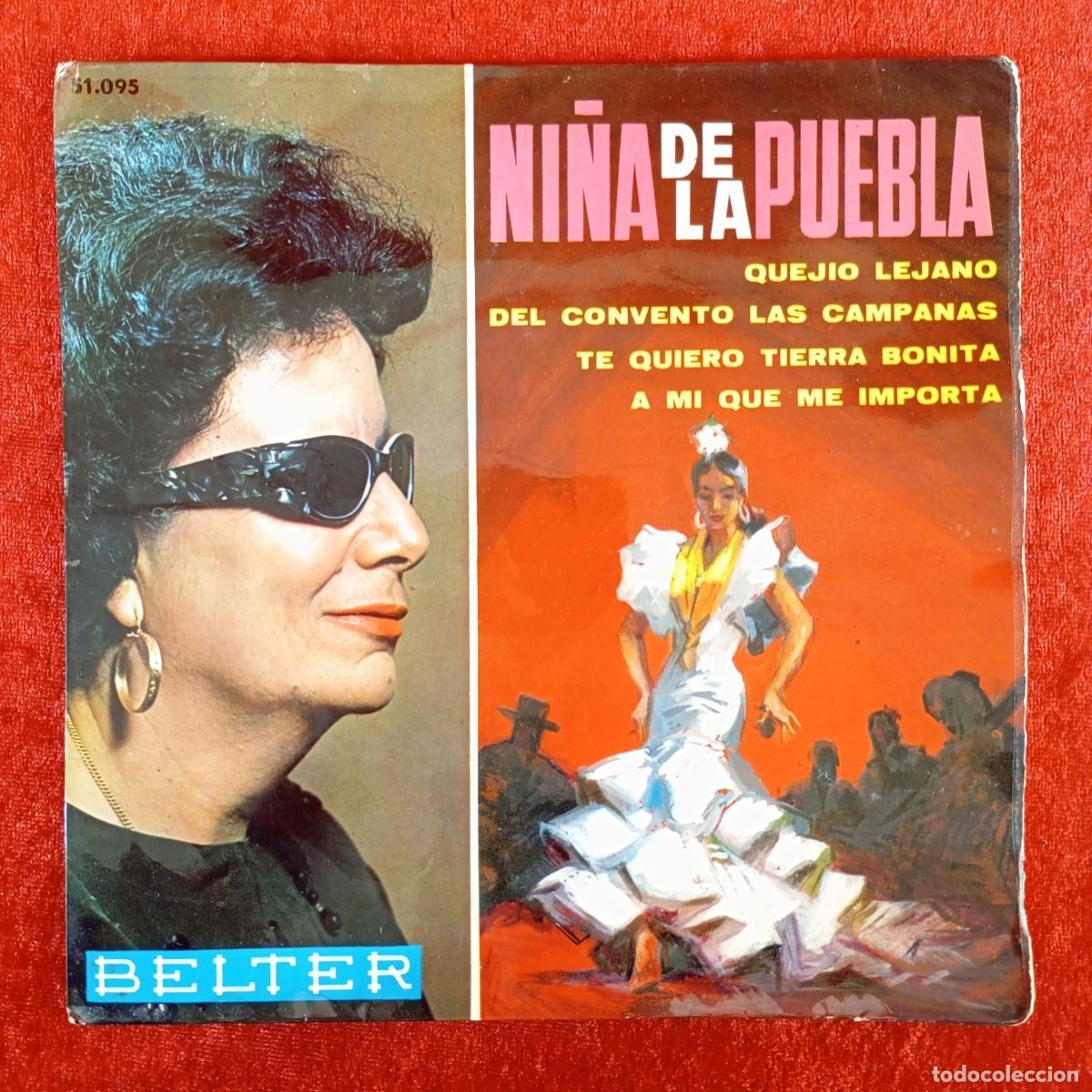 Vinyl records: NI&Ntilde;A DE LA PUEBLA - QUEJIO LEJAO, DEL CONVENTO LAS CAMPANAS - 51.095 - SINGLE - DISCO VINILO / 4346