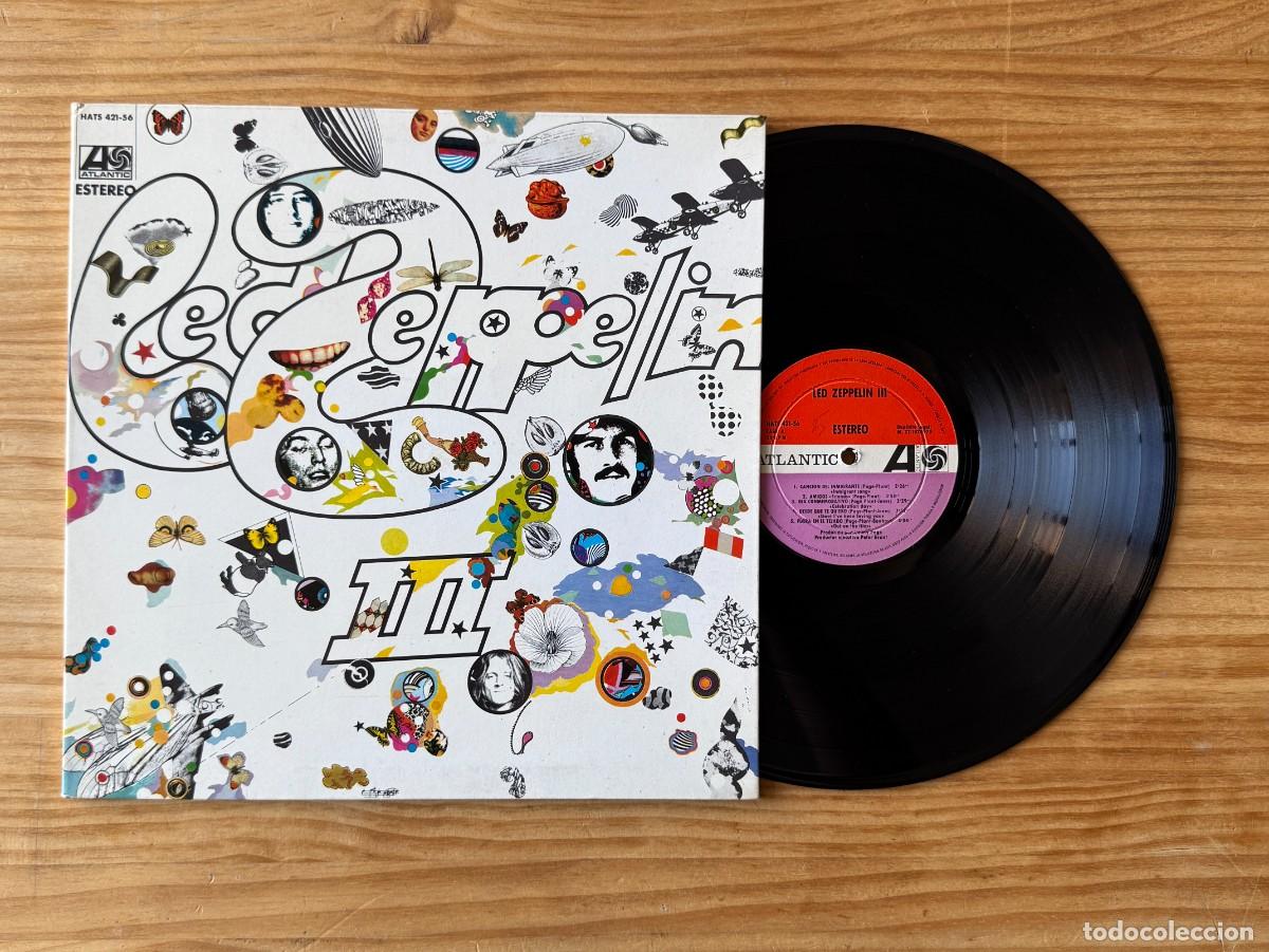 Discos de vinilo: Led Zeppelin &lrm;&ndash; Led Zeppelin III. Spain 1970 - Foto 1