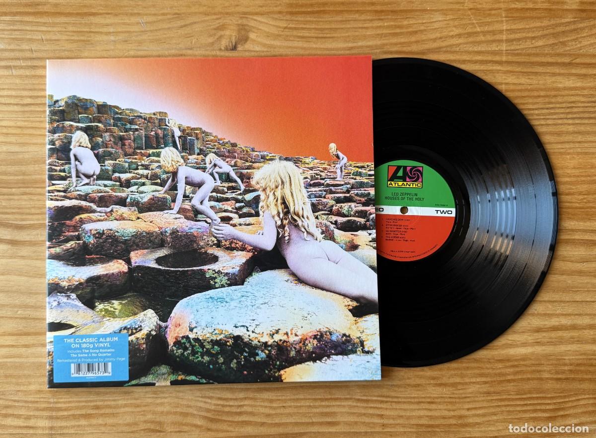 Discos de vinilo: Led Zeppelin &lrm;&ndash; Houses Of The Holy. Remastered, Stereo, 180 Gram, Gatefold. Europe 2014.