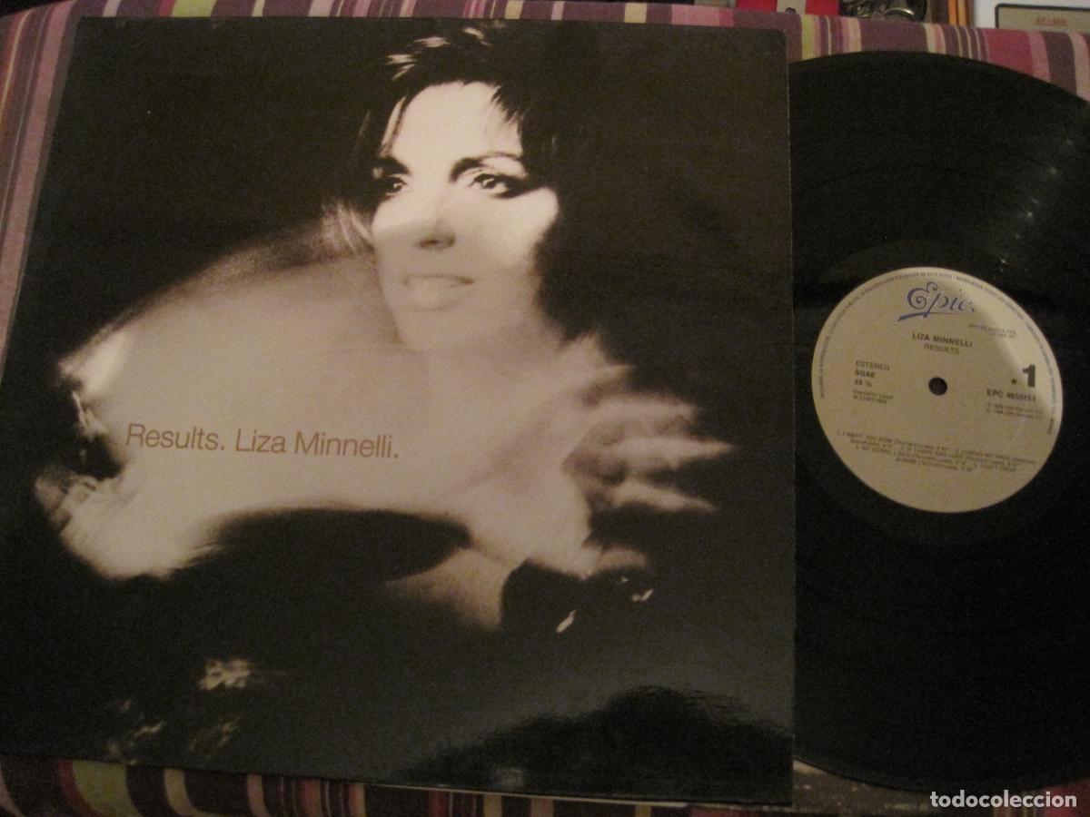 Discos de vinilo: LP LIZA MINELLI RESULTS CBS SPAIN 1989