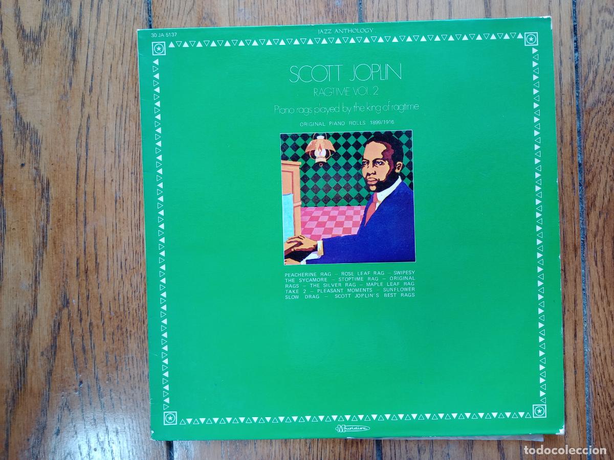 Discos de vinilo: Scott Joplin - ragtime vol 2 - piano rags played by the King of ragtime - original piano rolls