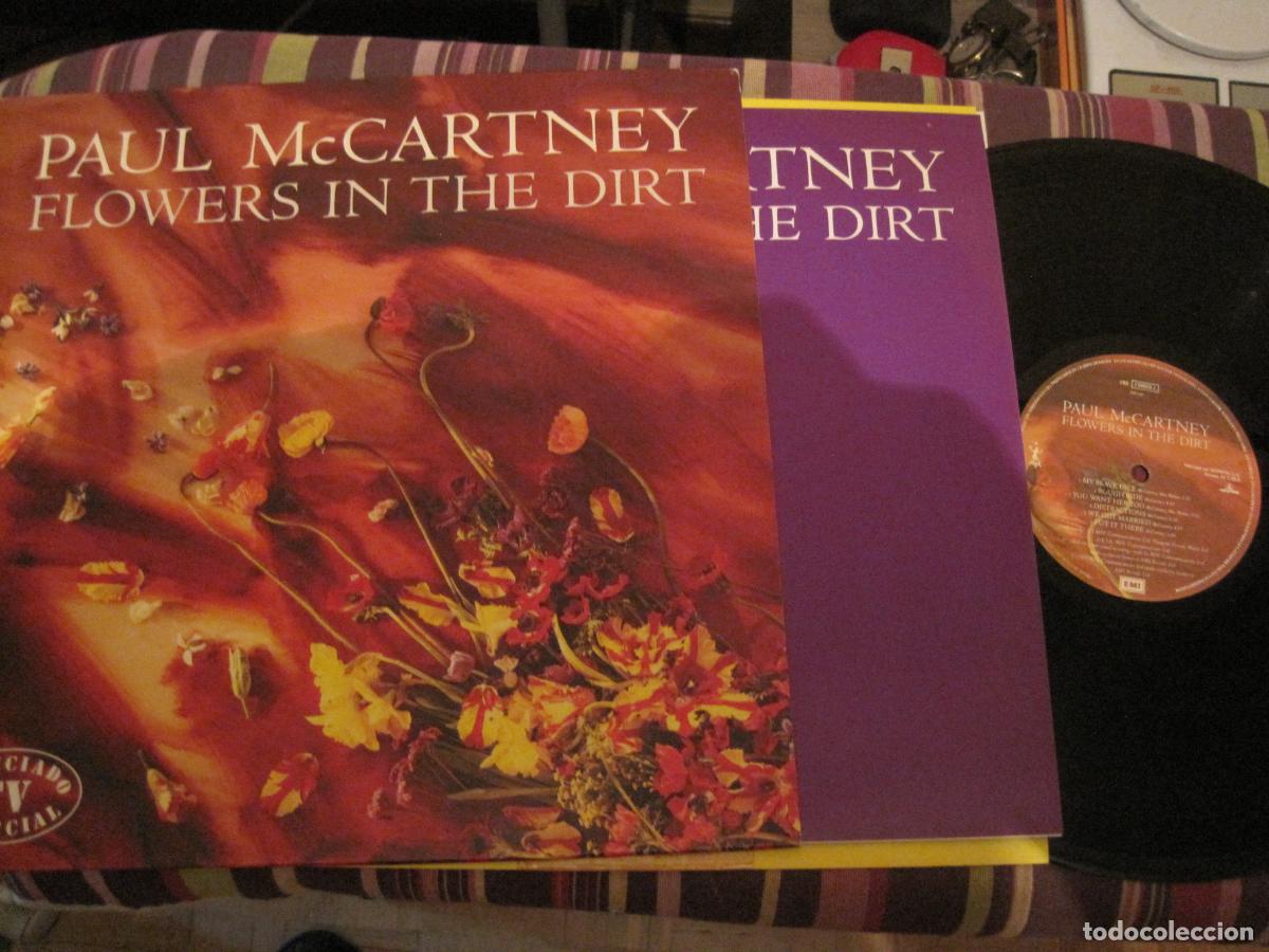Discos de vinilo: LP PAUL MCCARTNEY FLOWERS IN THE DIRT SPAIN 1989