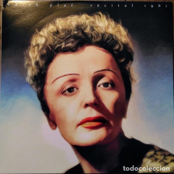 Discos de vinilo: &Eacute;dith Piaf* &ndash; R&eacute;cital 1961 lp