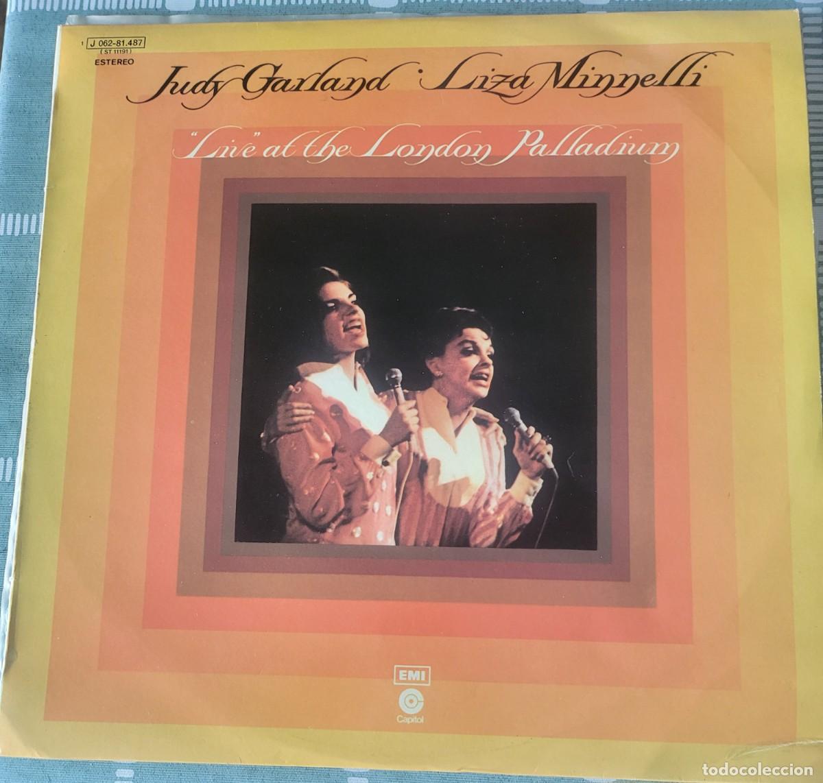 Vinyl-Schallplatten: Judy Garland y Liza Minnelli en directo Lp sello Emi-Capitol editado en Espa&ntilde;a a&ntilde;o 1973...
