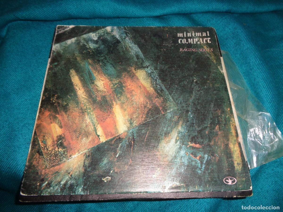 Discos de vinilo: MINIMAL COMPACT. RAGING SOULS / SANAMAT. PROMO. CIA, 1986. SPAIN. IMPECABLE (#)