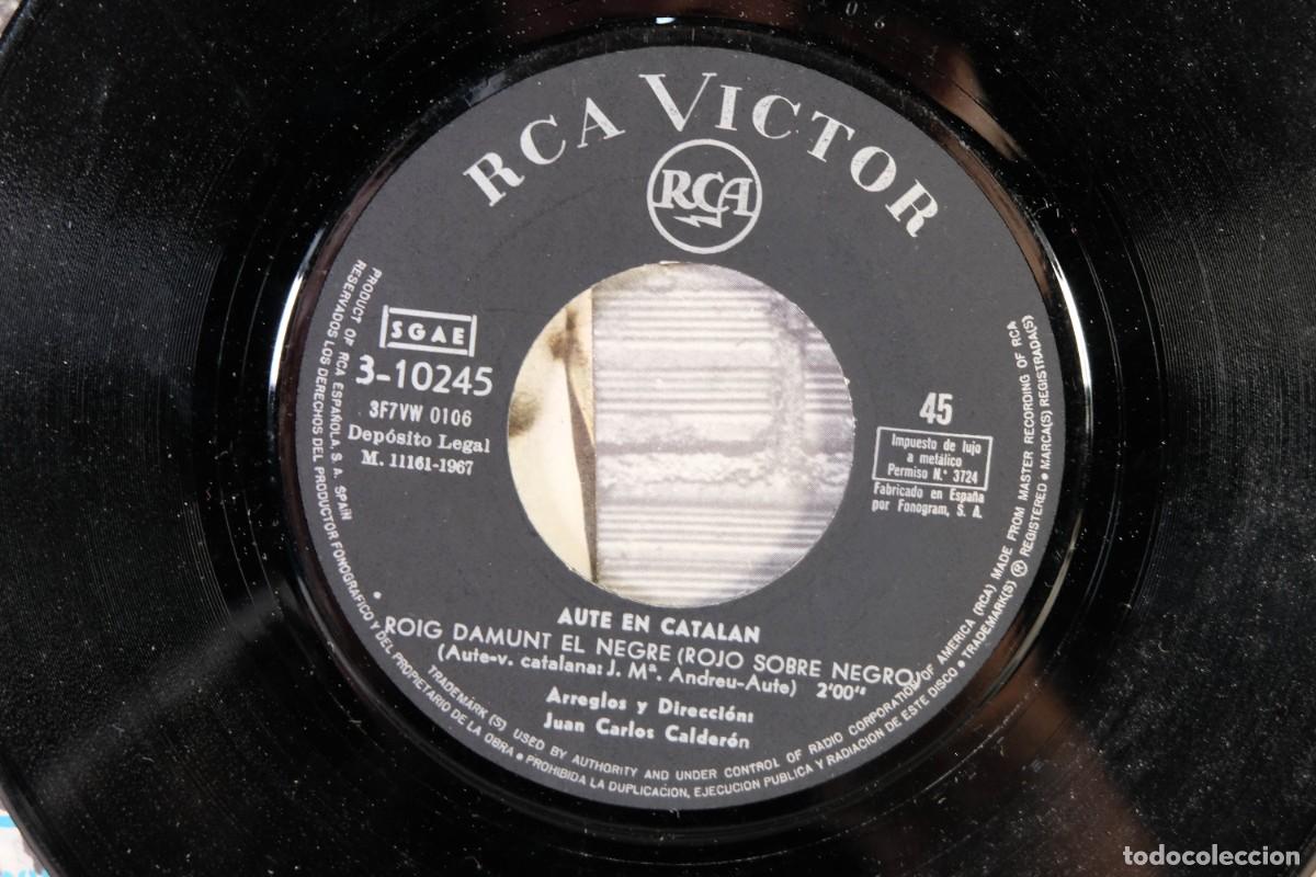 Discos de vinilo: DISCO VINILO EP - AUTE, AL-LELUIA, VERSI&Oacute;N ORIGINAL EN CATAL&Aacute;N - Foto 4