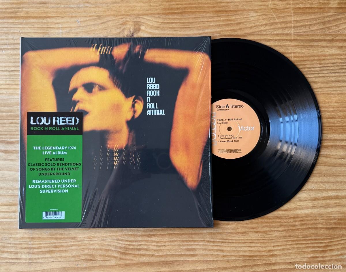 Discos de vinilo: Lou Reed &lrm;&ndash; Rock N Roll Animal. Remastered, Stereo, 180gr. Europe 2016