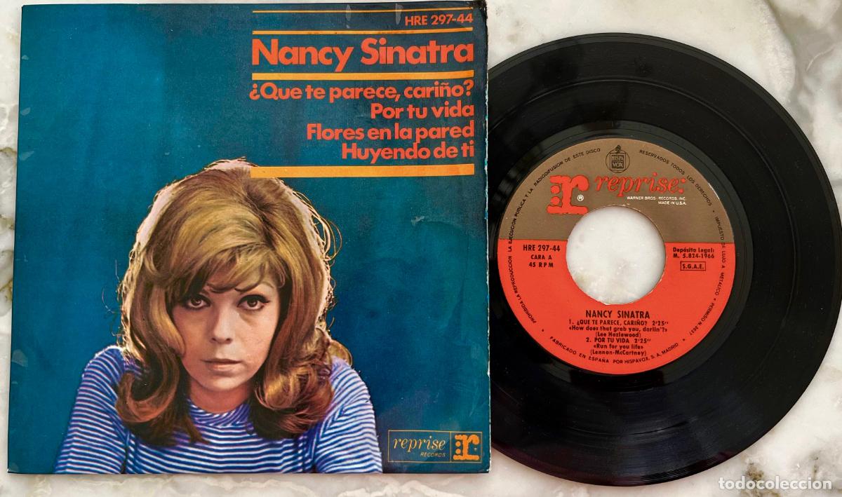 Discos de vinilo: NANCY SINATRA. &iquest; QUE TE PARECE, CARI&Ntilde;O ? + 3 TEMAS. EP ORIGINAL ESPA&Ntilde;A 1966