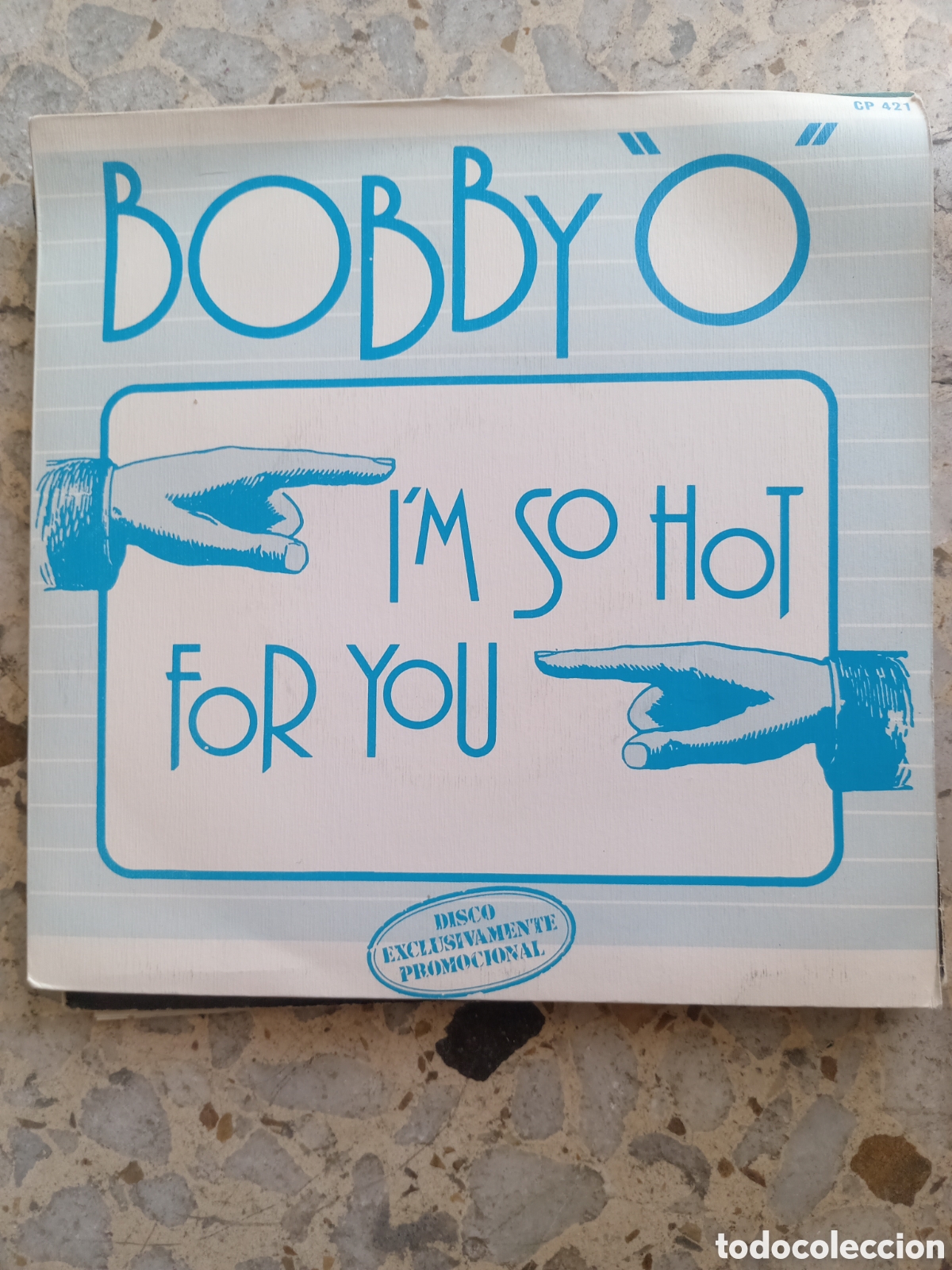 Discos de vinilo: SGL BOBBY ORLANDO I&acute;M SO HOT FOR YOU 1982 PROMO