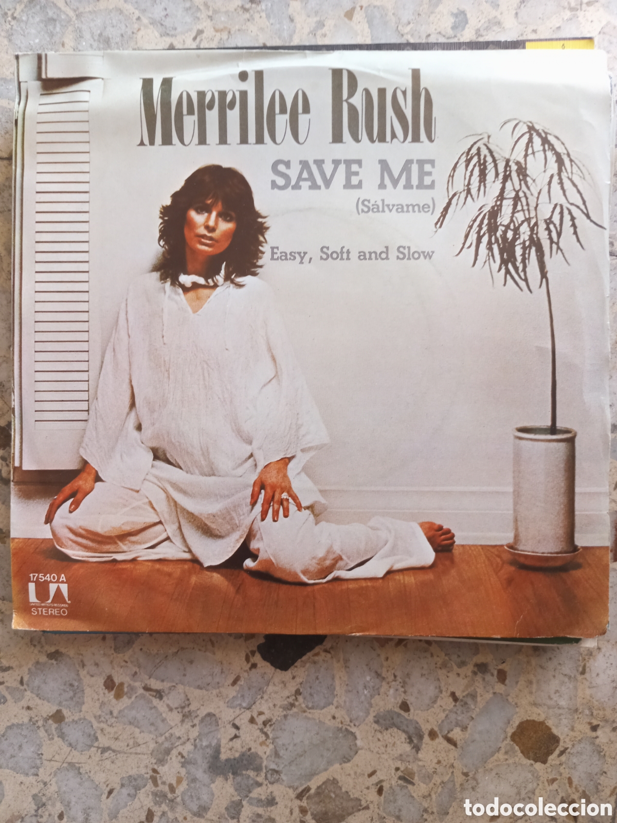 Discos de vinilo: SGL MERRILEE RUSH SAVE ME 1977 - Foto 1