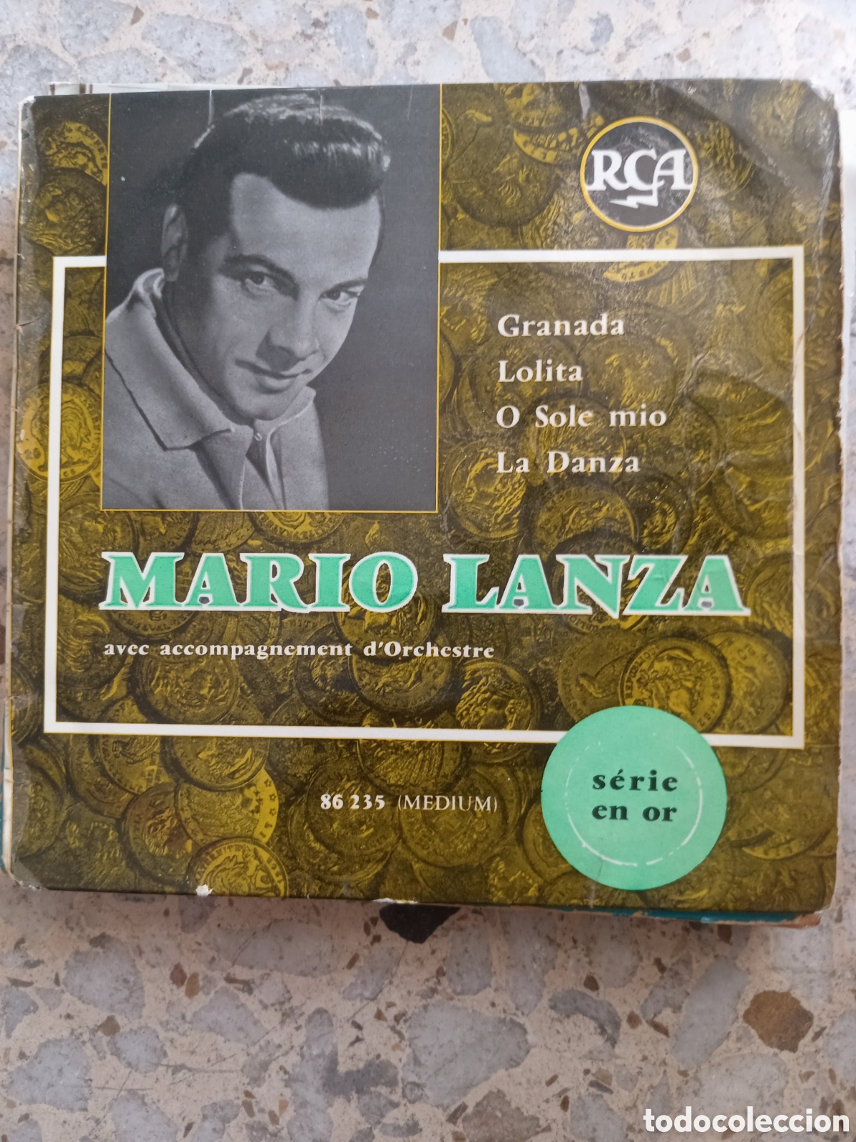 Discos de vinilo: EP MARIO LANZA GRANADA LOLITA O SOLE LIO