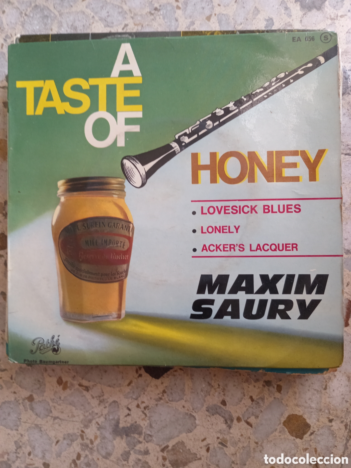 Disques de vinyle: EP MAXIM SAURY A TASTE OF HONEY
