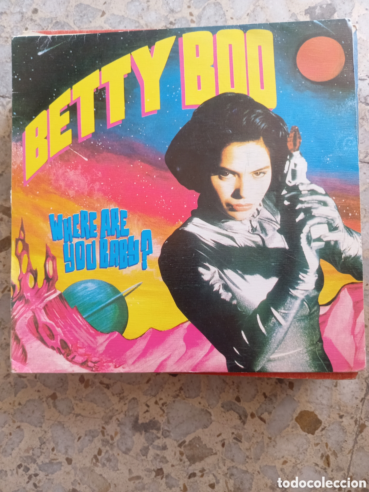 Discos de vinilo: SGL BETTY BOO WHERE ARE YOU BABY 1990