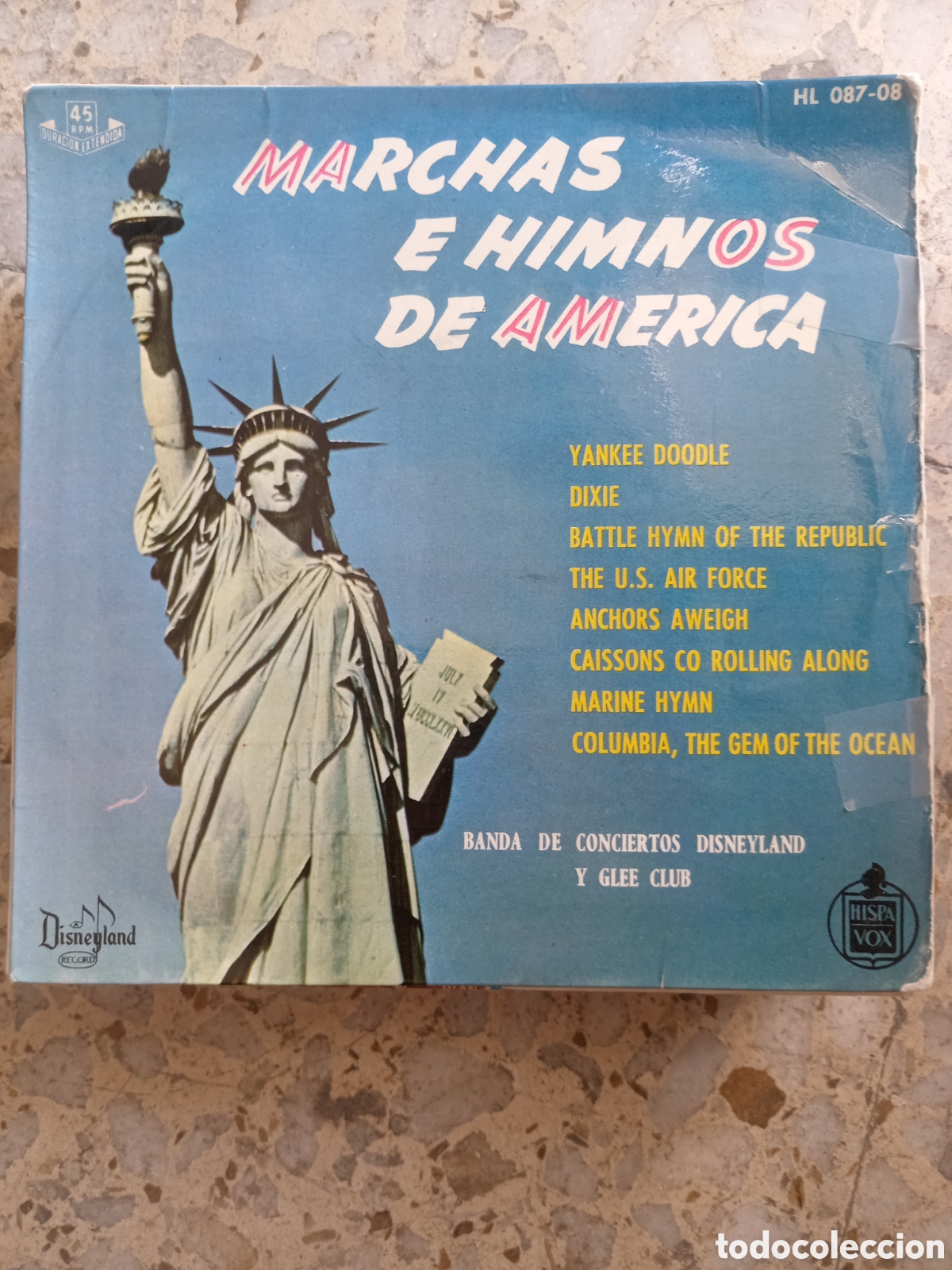 Discos de vinilo: EP MARCHAS E HIMNOS DE AMERICA YANKEE DOODLE 1961