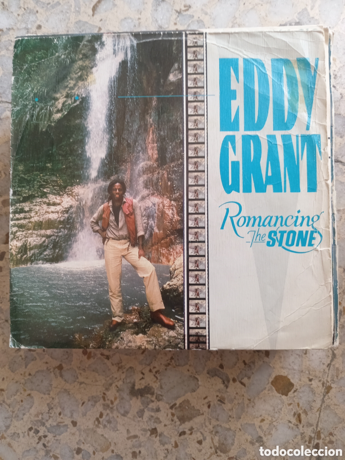 Discos de vinilo: SGL EDDY GRANT ROMANCING THE STONE 1984 PROMO