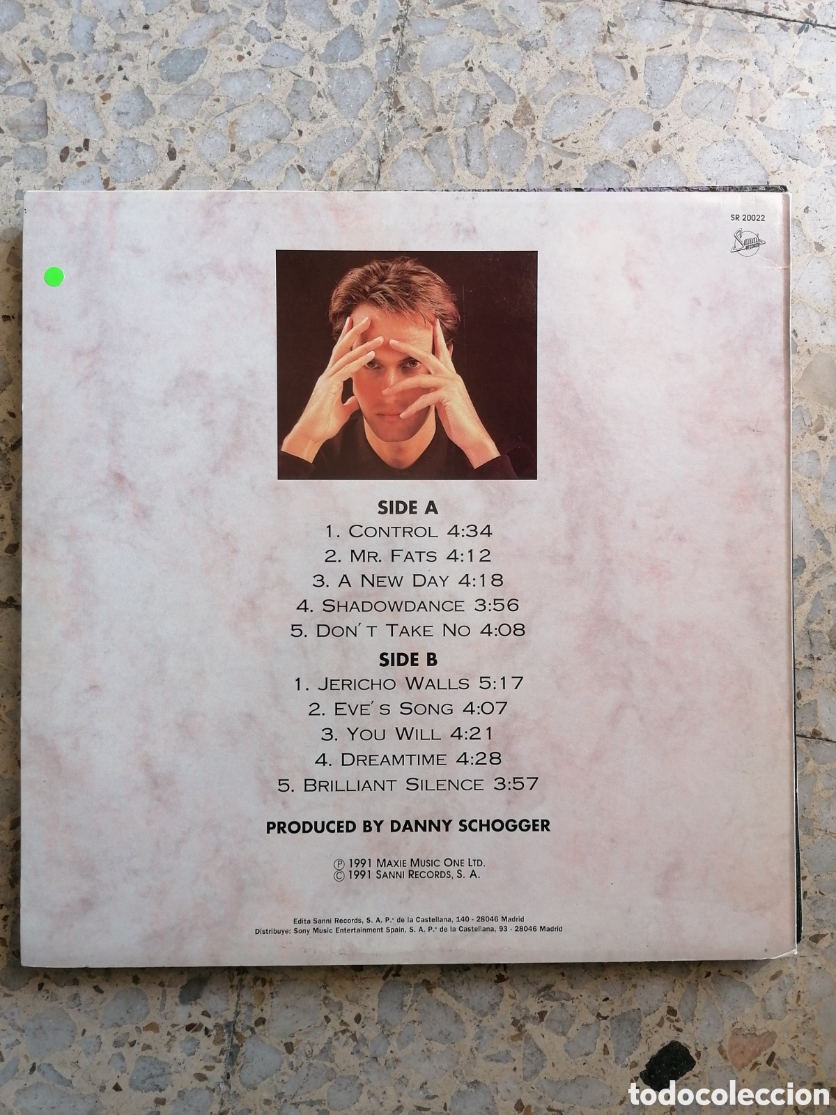 Discos de vinilo: LP CHRIS WHITE SHADOUDANCE SPAIN 1991 - Foto 2