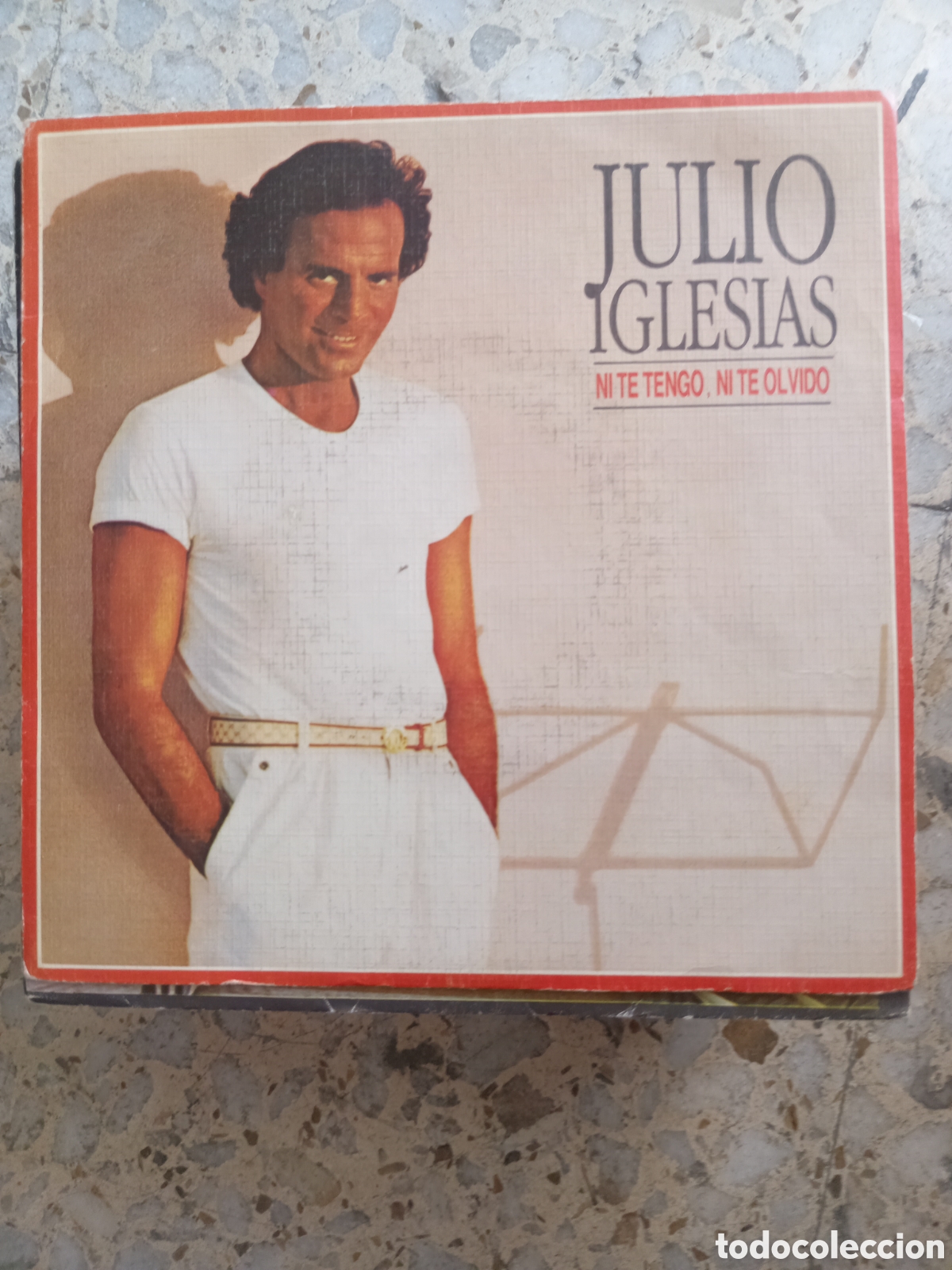 Vinyl records: SGL JULIO IGLESIAS NI TE TENGO NI TE OLVIDO 1985