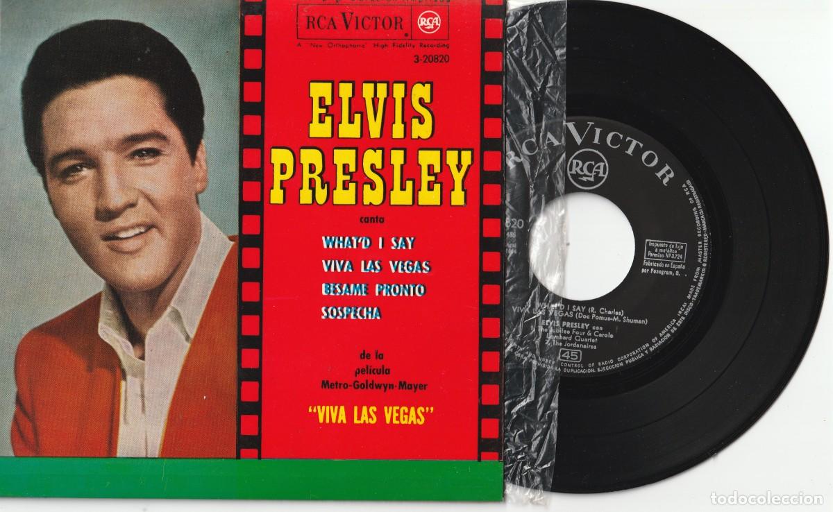 Vinyl records: ELVIS PRESLEY - WHAT'D I SAY + 3 (EP RCA VICTOR 1964 ESPA&Ntilde;A) COMO NUEVO