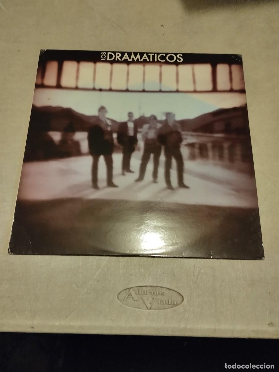 Discos de vinilo: LOS DRAMATICOS LP VIENTO EN LA CARA INSERT LETRAS - Foto 1
