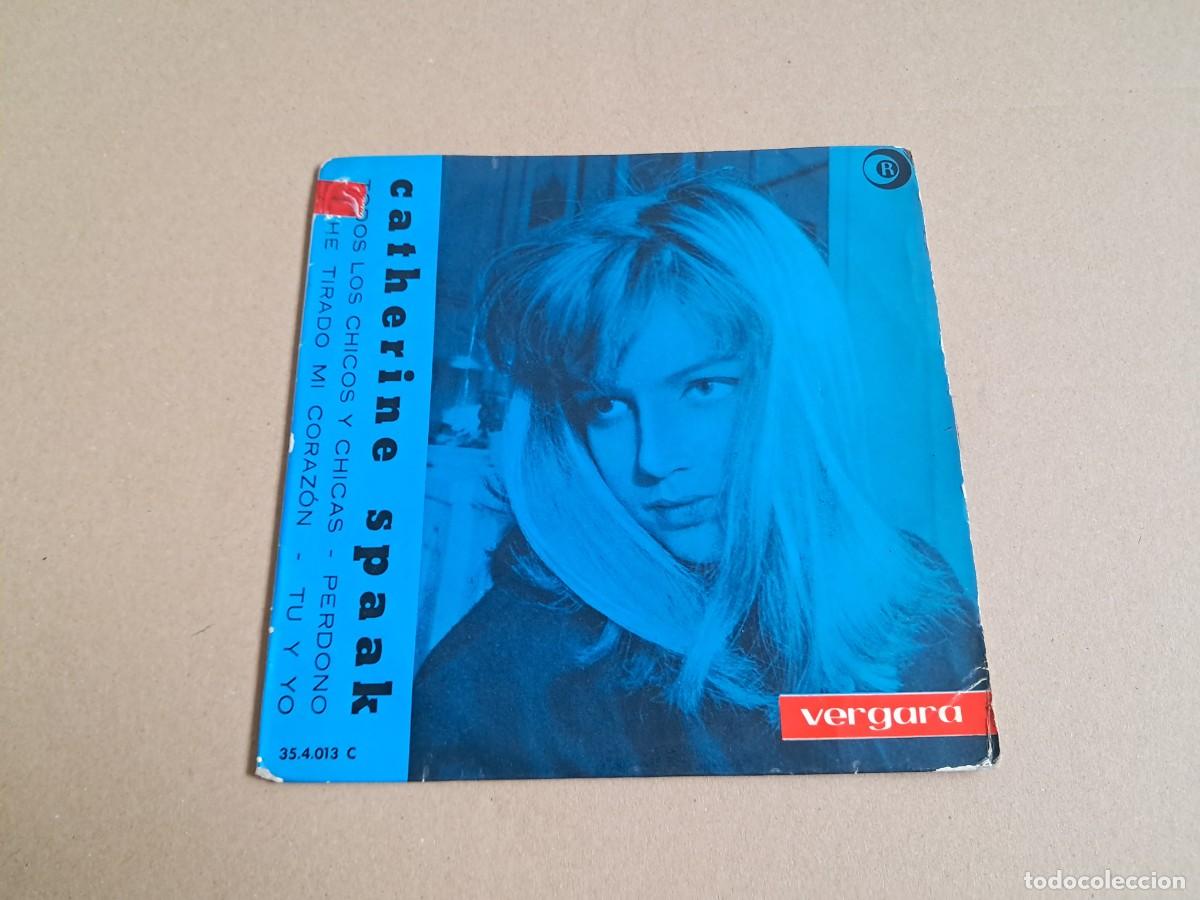 Discos de vinilo: CATHERINE SPAAK - TODOS LOS CHICOS Y CHICAS EP 4 TEMAS 1963 EDICION ESPA&Ntilde;OLA